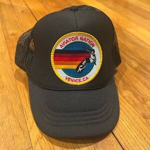 Kids aviator nation trucker hat